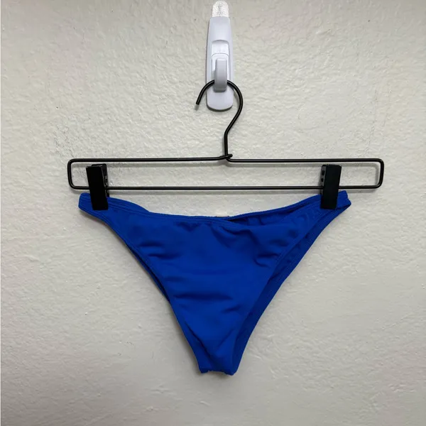 GOOSEBERRY Bottom Royal Blue Bikini Bottom Size XS Vacation Summer Resort - Image 2