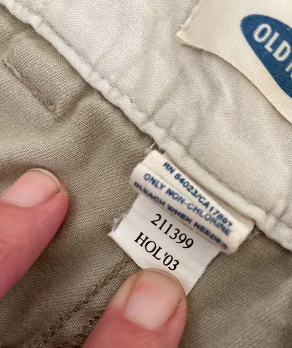 Old Navy Y2k baggy loose utility cargo pants khaki beige tan low rise 6 - Image 7