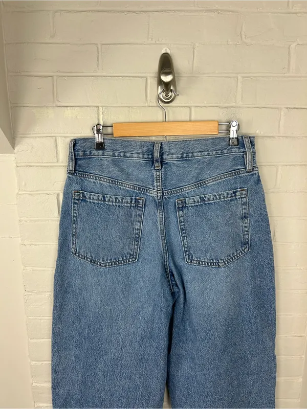 Garage Cotton High Rise Barrel Jeans Size 9/29 - Image 10