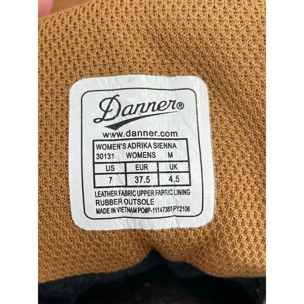 Danner Adrika Hiker Sienna Free People Tan Suede Classic Retro Hiking Boots 7 - Image 12
