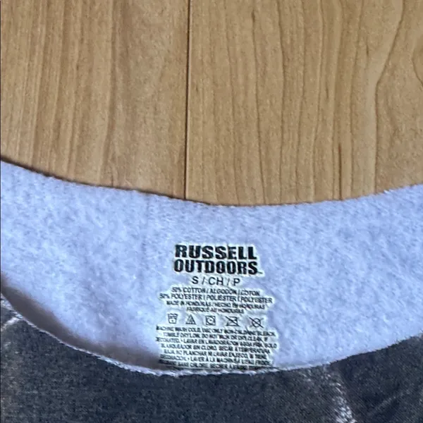 Russell Athletic Camo Crewneck Sweatshirt - Brown, Green, Gray - Image 2
