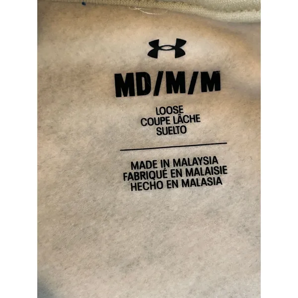 Under Armour Rival Fleece Camo Crew Sweatshirt Medium active sporty - Image 4