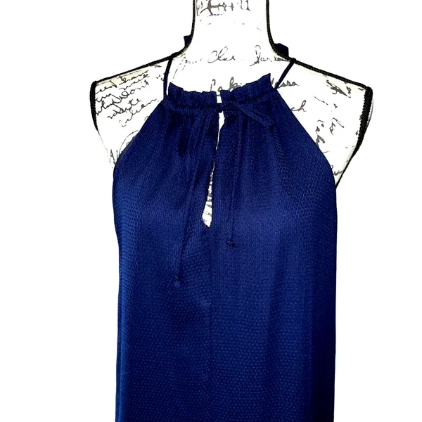 ‎Altar’d State navy halter dress small - Image 2