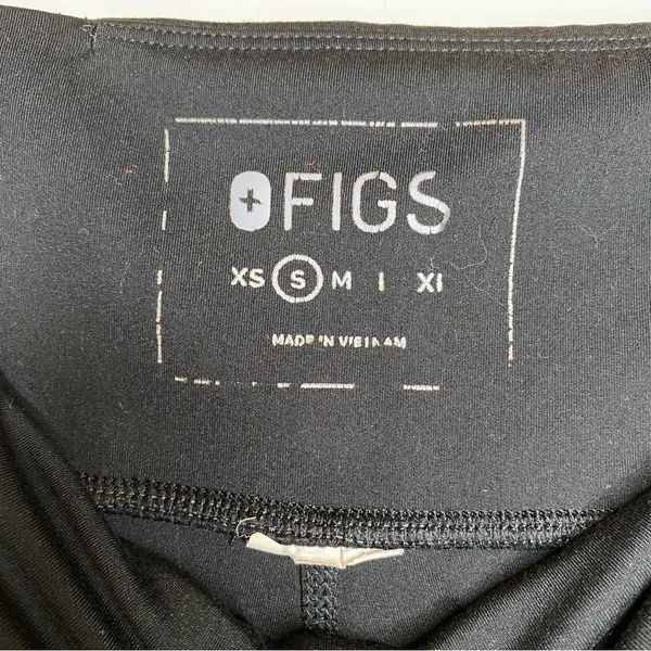 FIGS Performance Underscrub Legging 7/8 Slim Fit Black Sz Small - Image 5