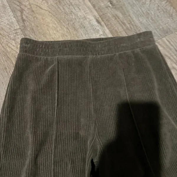 Aerie green‎ ribbed wide leg pants size XS - Image 8