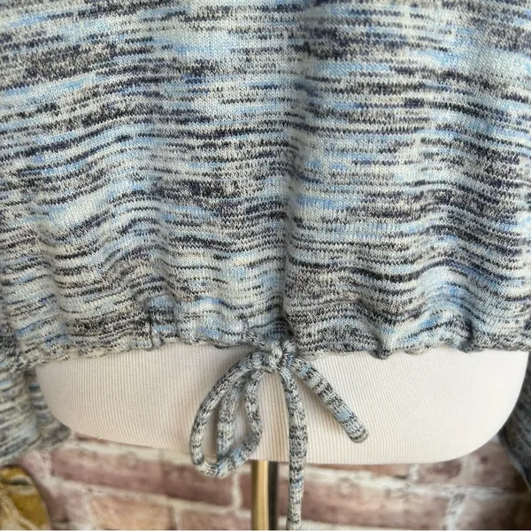 aerie Blue Marled Space Dyed Soft Top - Image 4