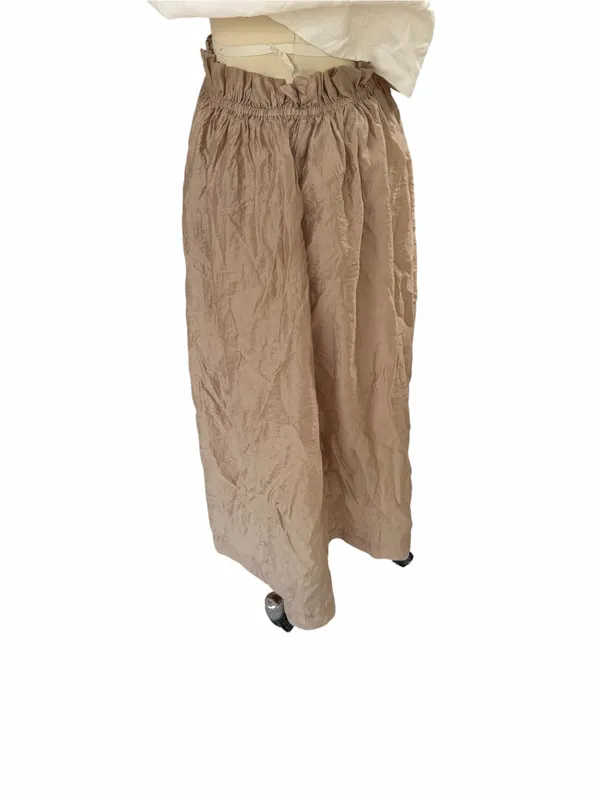 J Crew Crinkle Maxi skirt size small - Image 2