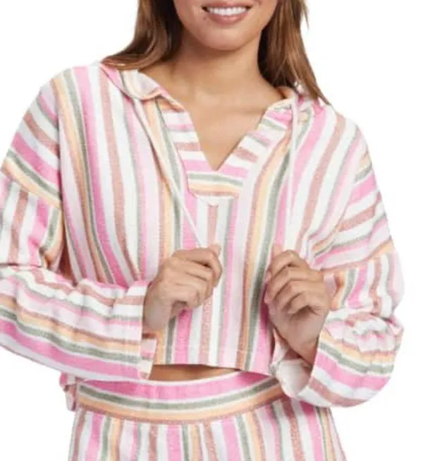 Roxy Cropped Rug Pullover - Image 2