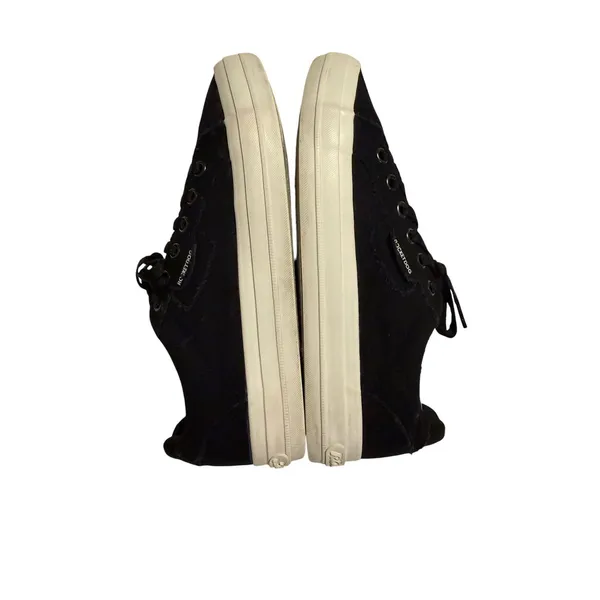 Rocket Dog Jazzin Black Canvas Low Top Frayed Sneakers Womens 9 C317/0721‎ - Image 16
