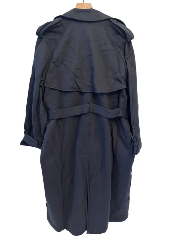 SKIMS NWT Boyfriend Fleece Oversized Trench Coat - Onyx XS - Image 2