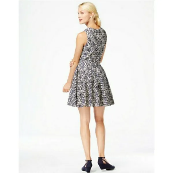 Maison Jules sleeveless navy lace overlay dress XS‎ - Image 2