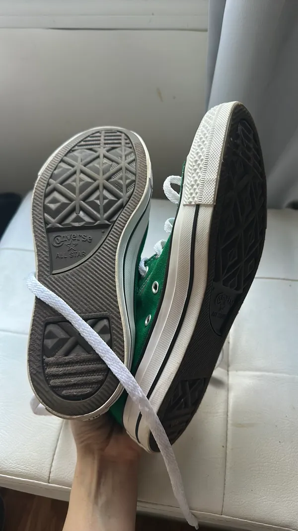 Green High-Top Converse - Image 2