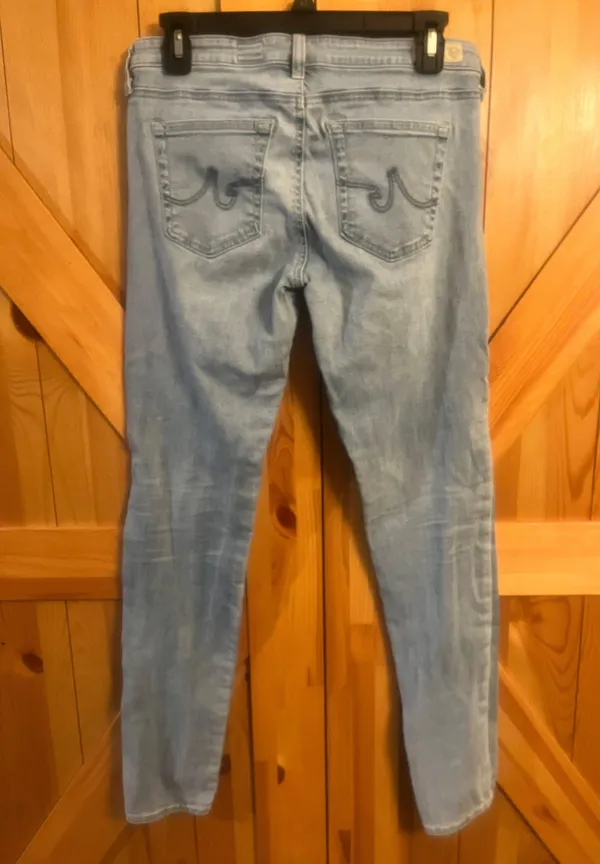 AG Adriano Goldschmied Jeans The Absolute Legging Extreme Skinny Size 29x29.5 - Image 3