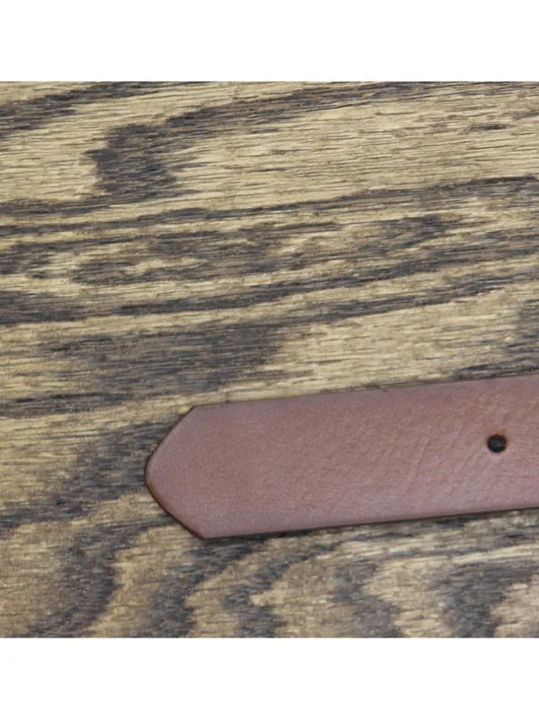 NWT Levi's Two-in-One Twisted-Buckle Reversible Belt 1.25 in. Tan / Blue XL - Image 10