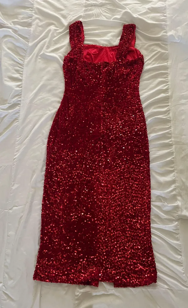 Love & lemonade Sequin Slit Bodycon dress - Image 15