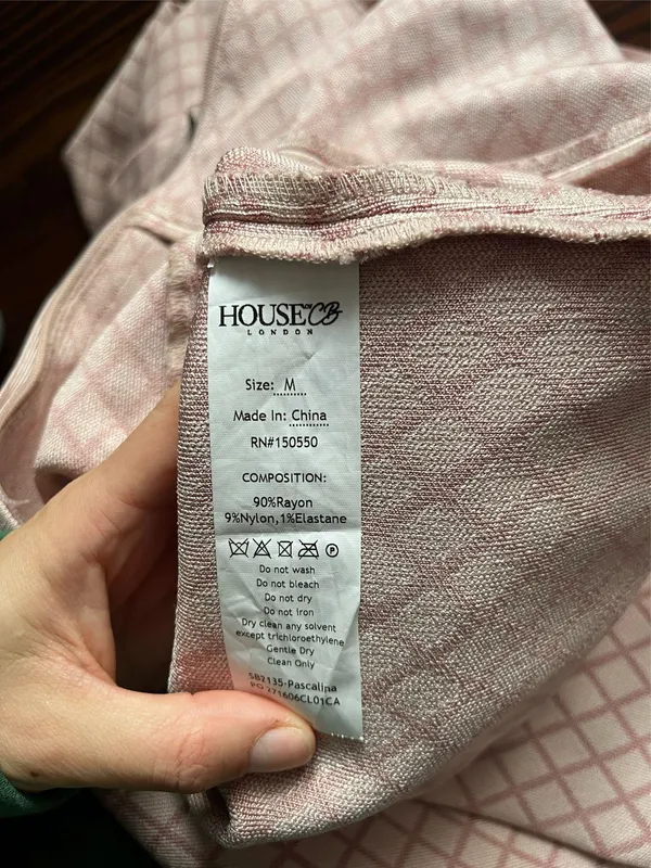 House of CB Pink Printed Jumpsuit - Image 12