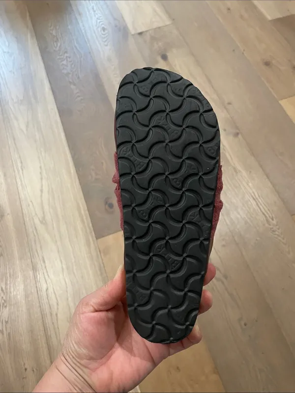 Birkenstock Tatami Tatum Burgundy Clogs Heart Buckle Slip On Women’s Sz 36 (5US) - Image 13