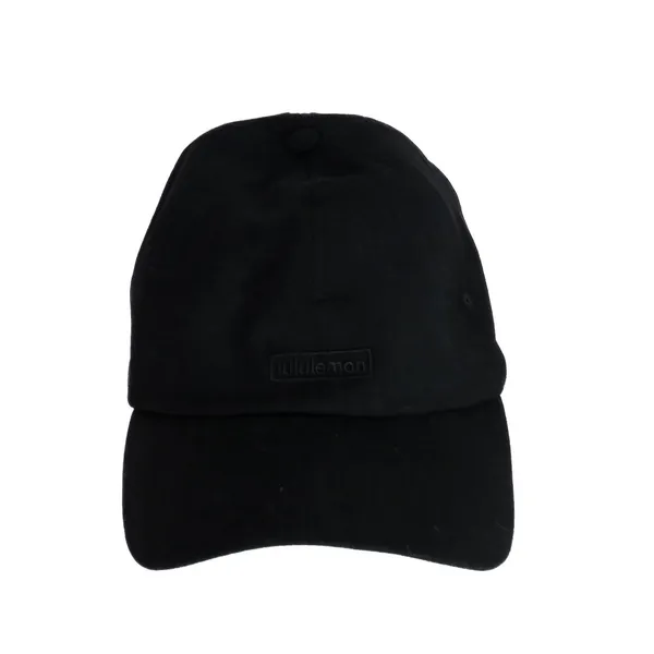 Lululemon Baller Hat Soft Embroidery Black Cap Women's Cap Adjustable Hat - Image 2