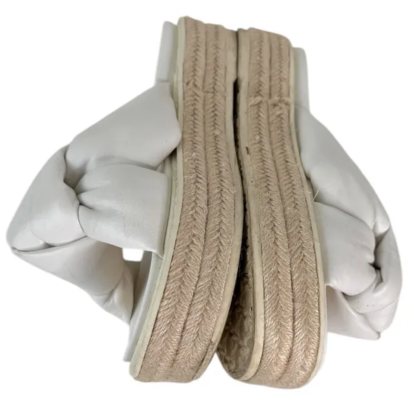 Sam Edelman White Knotted Slide Sandals 7.5 - Image 9