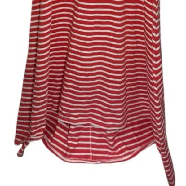 J. Crew Sleeveless Striped‎ High Low Cotton Maxi Dress Size Small Preppy Beachy - Image 11