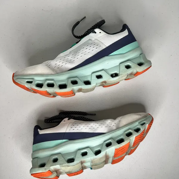 On Running Cloudmonster Size 9 Blue - Image 6