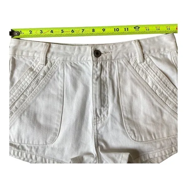 Free People Sweet Surrender Crochet 100% Cotton High-Rise Shorts - Image 8