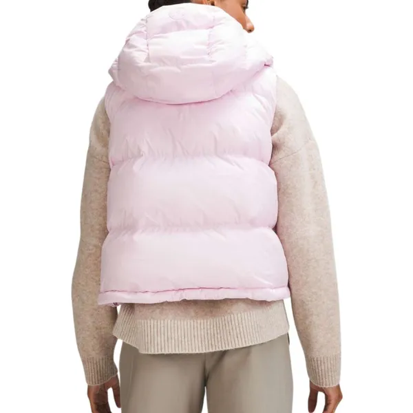 Lululemon Wunder Puff Cropped Vest *Meadowsweet Pink - Image 3