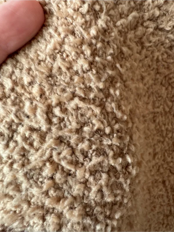 Skims Women’s Teddy Bouclé Cozy Knit Pants in Camel Size Small/Medium - Image 4