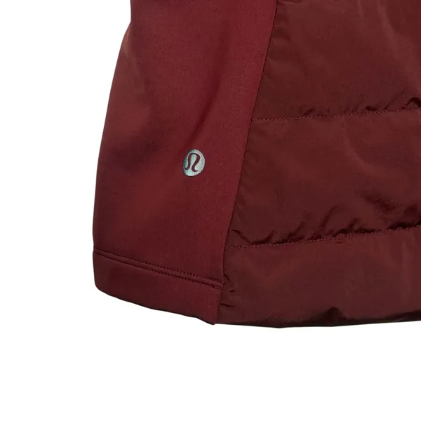 Lululemon Down For It Vest Red Merlot - Image 6
