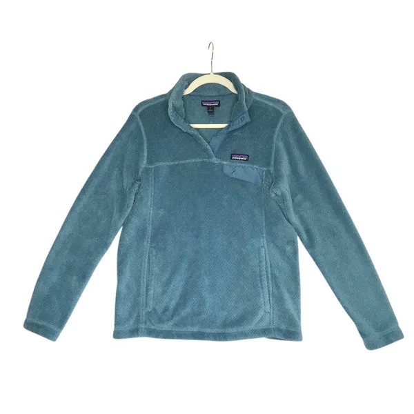 PATAGONIA Re-Tool Snap-T Fleece Pullover Women S Blue Outdoor Everyday Gorpcore - Image 3