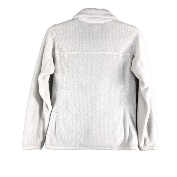 PATAGONIA Polartec Fleece Snap-T Pullover Women XS Cream Gorpcore Outdoor Casual - Image 4