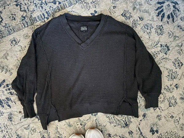 Grey American eagle sweatshirt - Image 3