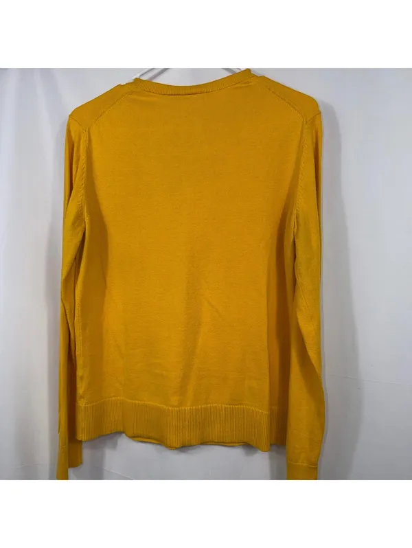 Gap Mustard Yellow Button Front Cardigan Size L - Image 5
