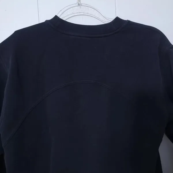 Lululemon Women's Long Sleeve Pullover Sweater Black With Logo - Image 5