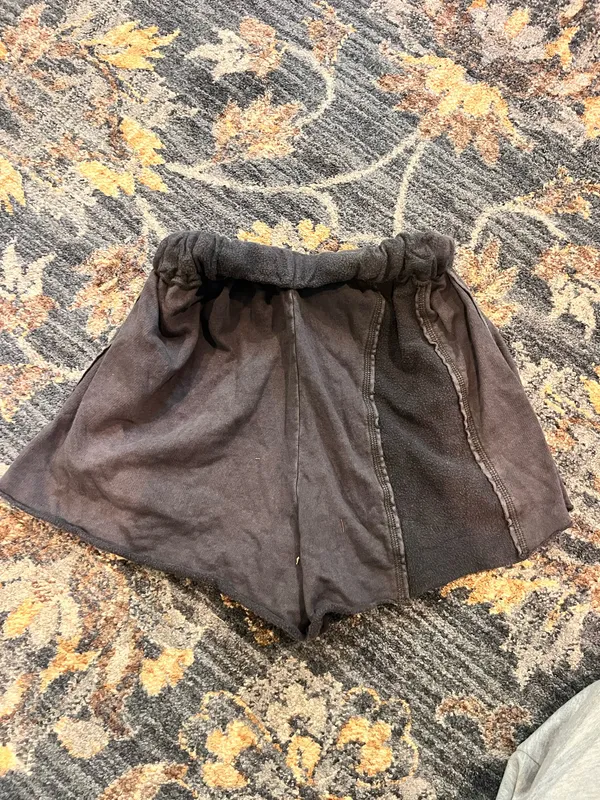Urban outfitters out from under charcoal high waisted shorts - Image 2