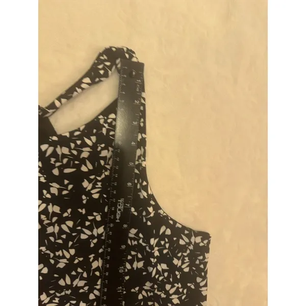 Old Navy Cece Black White floral Size Large - Image 9