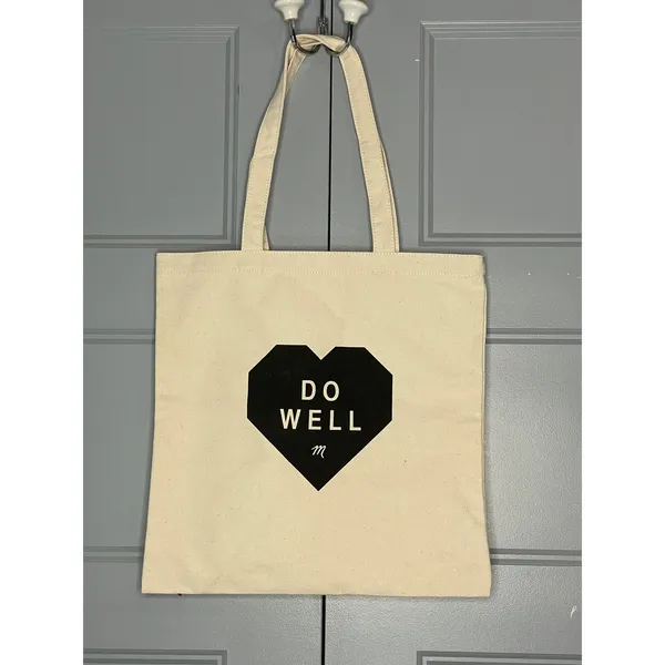 Madewell Do Well Canvas Tote Bag Cream 15 X 15 - Image 2