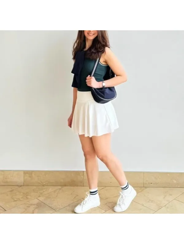 Uniqlo Ultra Stretch Active Skort White NWT Large - Image 2