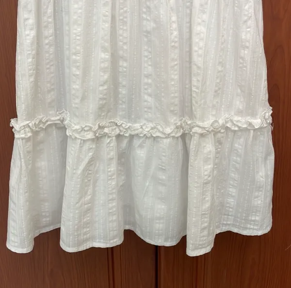Francesca’s Blue Rain Summer Dress, Size Medium - Image 13