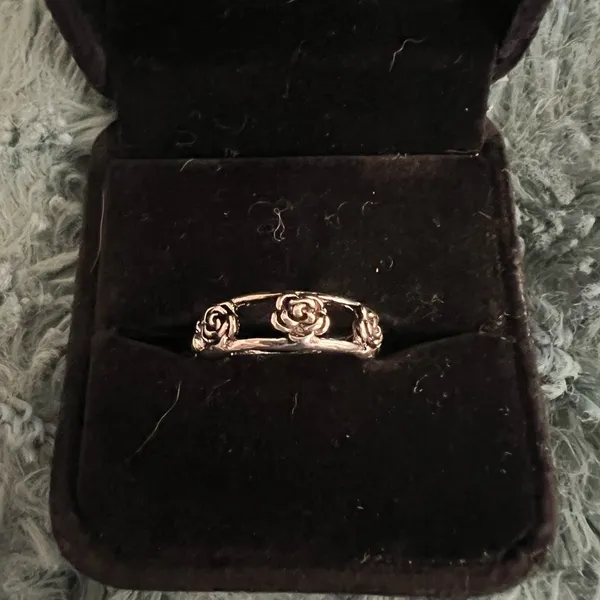 Women’s Stainless Steel Silver Band Size 7 - Image 2