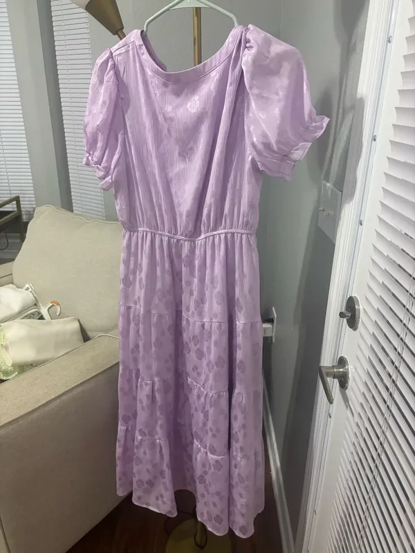 Lavender Maxi Dress Purple - Image 4