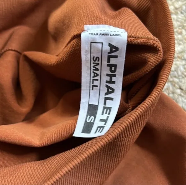 Alphalete limited edition Amplify shorts butterscotch - Image 6