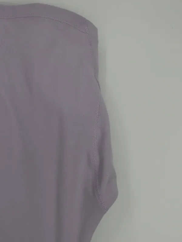 Lululemon Align High-Neck Tank Top Light Purple Lavender Size 4 Cropped Active - Image 5