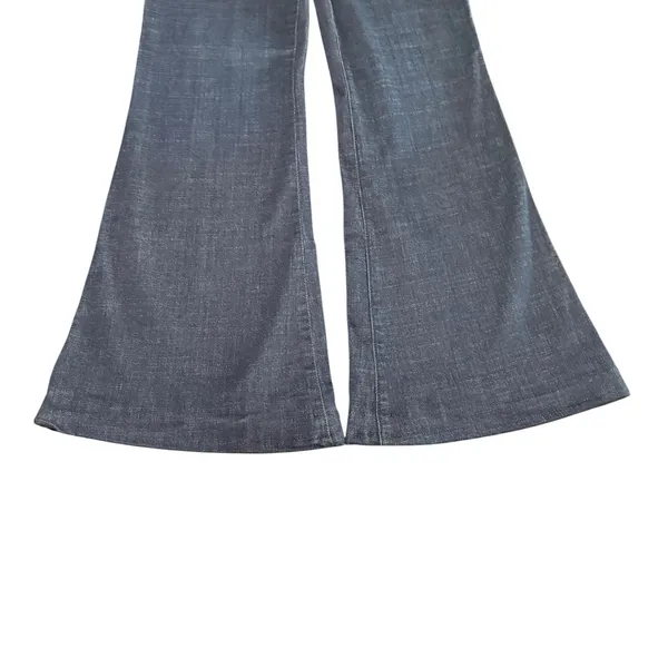 Abercrombie &‎ Fitch Signature Collection High Rise Wide Leg Flare Jeans 29x34 - Image 5
