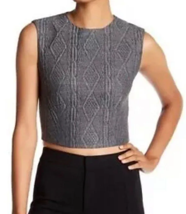 Alice + Olivia Kylnn Tank Crop Top Sz 0 - Image 17