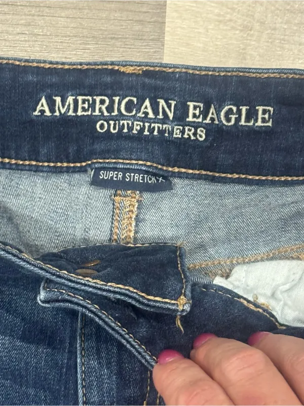 American Eagle AE Artist Flare Jeans Size 12 Short - Image 5