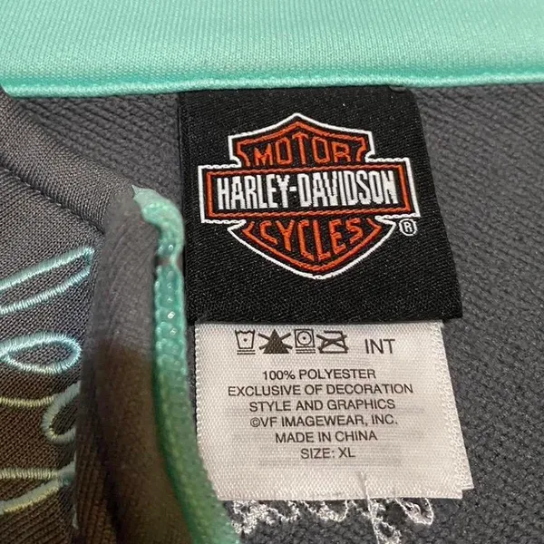 Harley-Davidson zip up track jacket - Image 2
