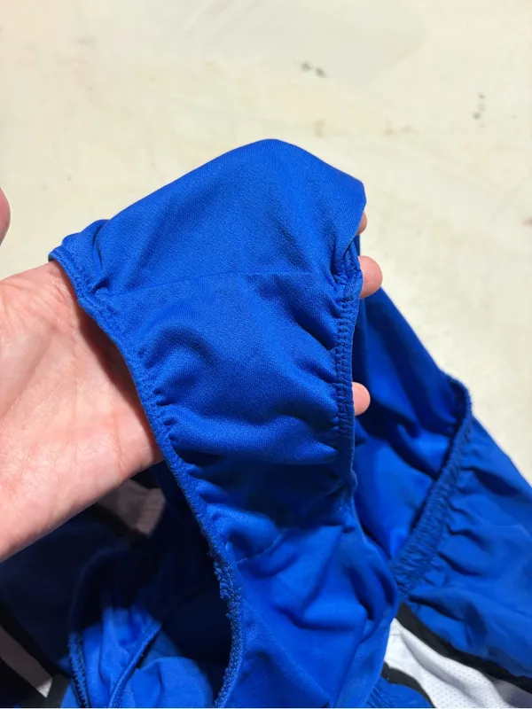 Nike Blue Athletic Running Shorts medium - Image 7