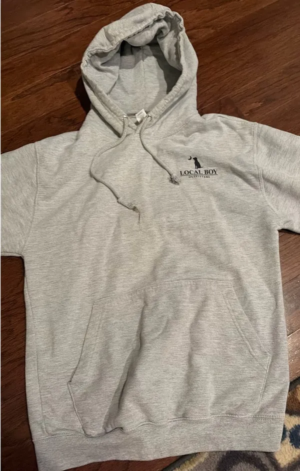 Local boys hoodie Gray - Image 2