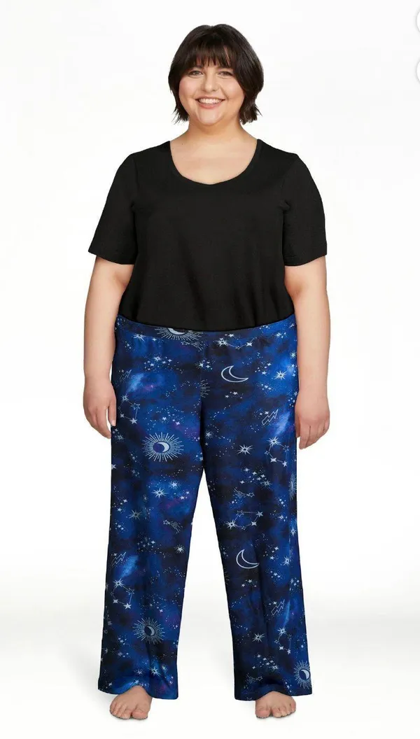 Briefly Stated Women Sleep Pants With Pockets XXL - Image 6